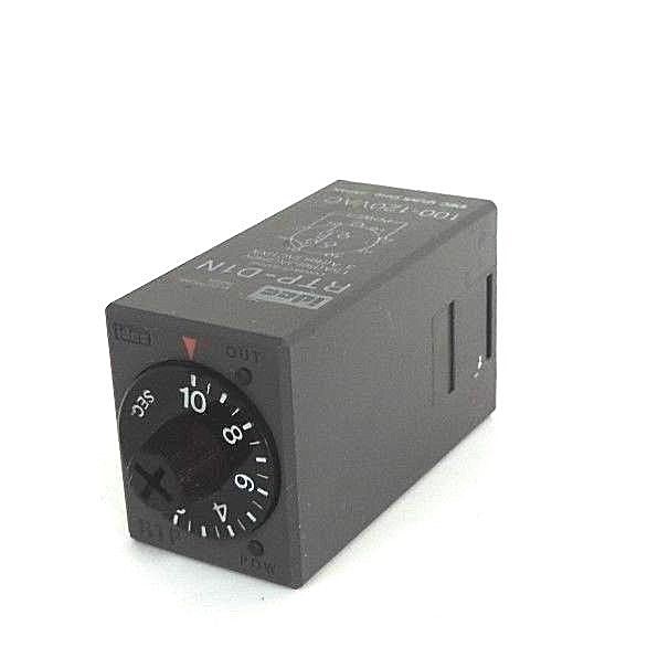 Used IDEC RTP-D1N ELECTRONIC TIMER RTPD1N, 100-120VAC