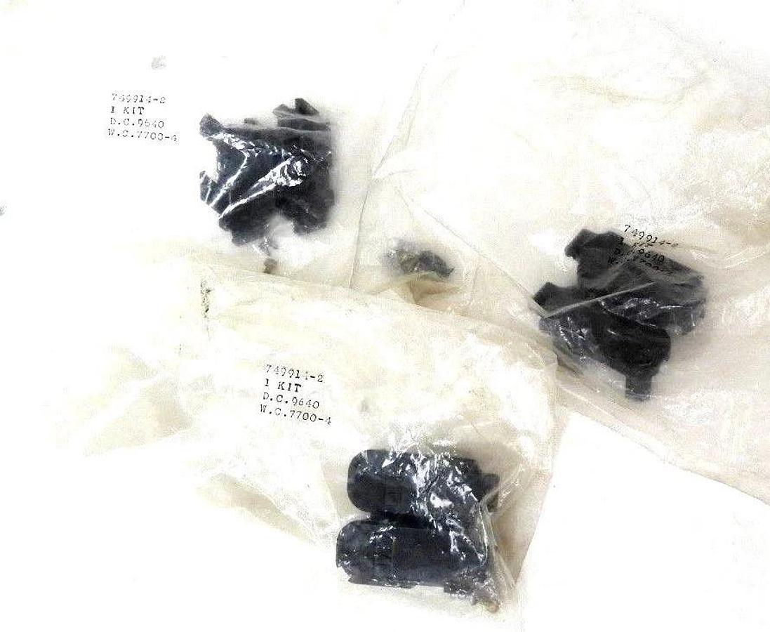 Used LOT OF 4 NEW AMP 749914-2 CONNECTOR KITS 7499142