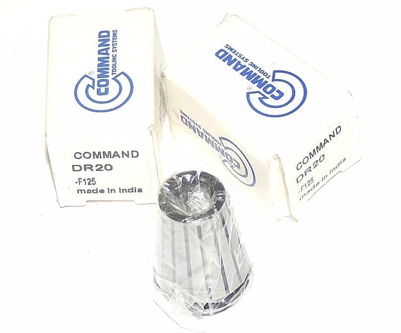 LOT OF 2 NIB COMMAND DR20-F125 COLLET DR20F125