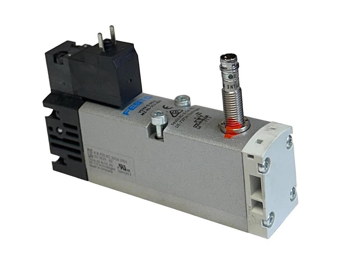 FESTO VSVA-B-M52-MZ-A1-1C1-APP / 560726 SOLENOID VALVE VSVA SERIES 24VDC NSMP
