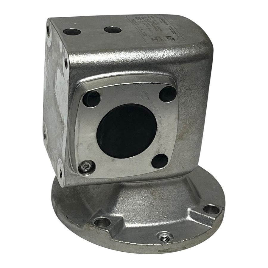 Used Boston Gear SSF715-30K-B5-JS1 Stainless Worm Gear Speed Reducer 30:1