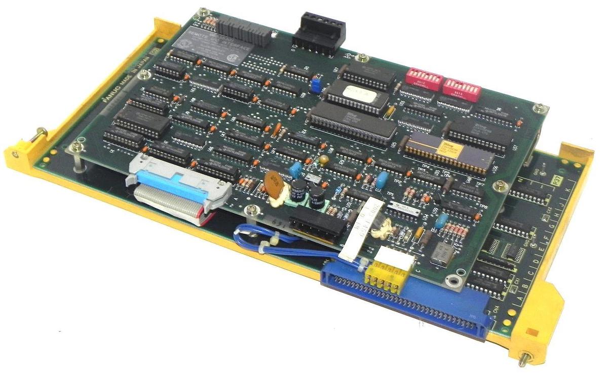 Used FANUC A16B-2200-0430/02A RIO MOTHERBOARD W/ AB 9663501 I/O INTERFACE BOARD