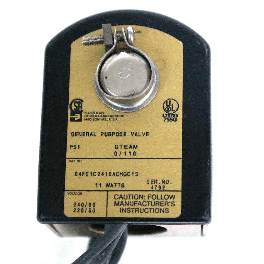 Used NEW PARKER 04FS1C2410ACHGC15 GENERAL PURPOSE VALVE 11 WATS