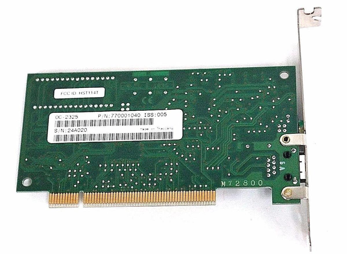 Used OLICOM OC-2325 770001040 ISS:005 PCI ADAPTER NETWORK ADAPTER 200114200