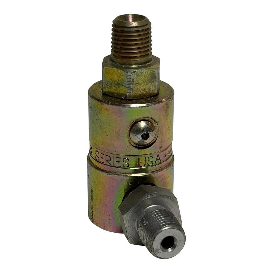 Parker PS Series 90-Degree High-Pressure Hydraulic Swivel Joint - New Surplus