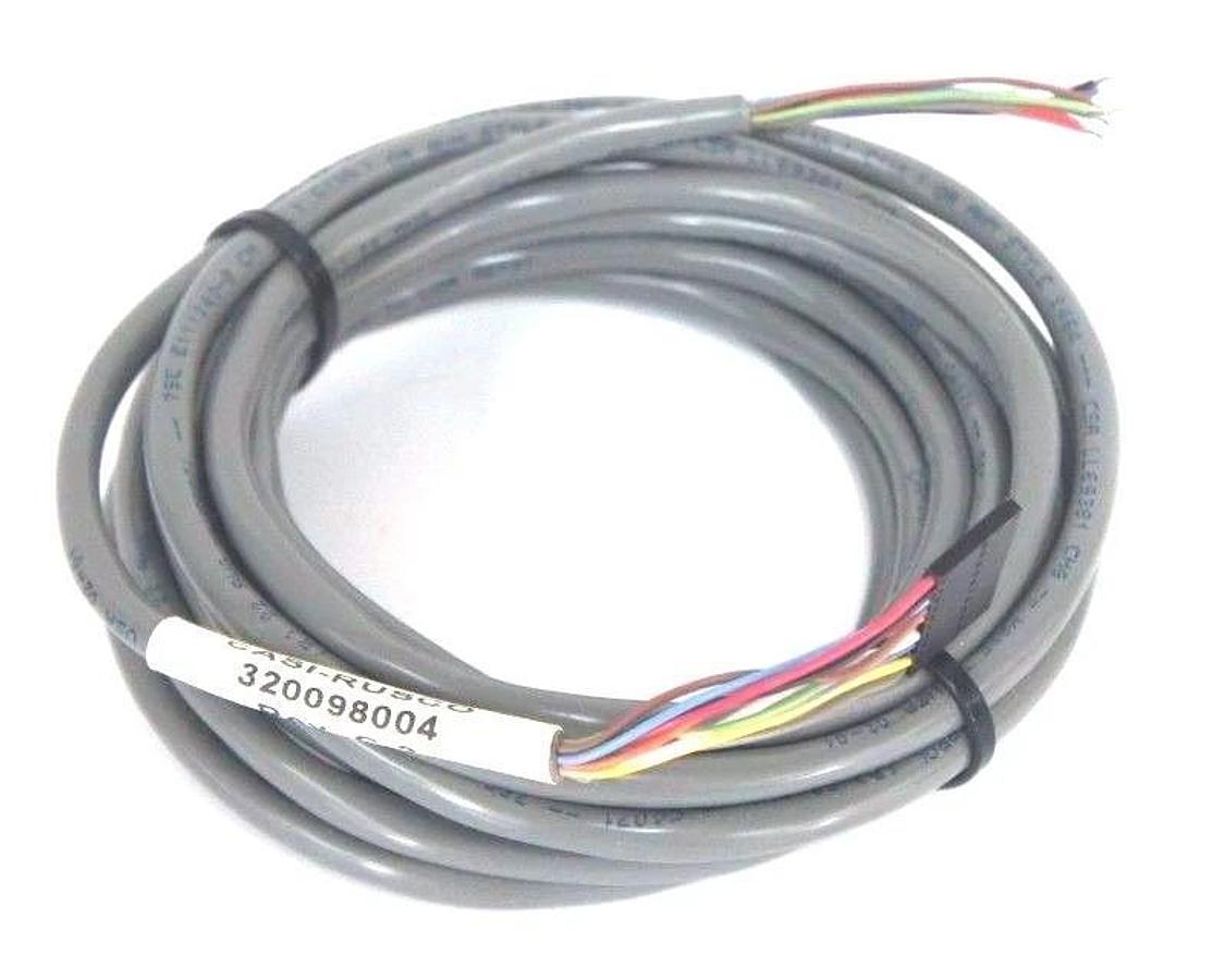 NEW CASI RUSCO 320098004 READER CABLE 15FT REV C.2