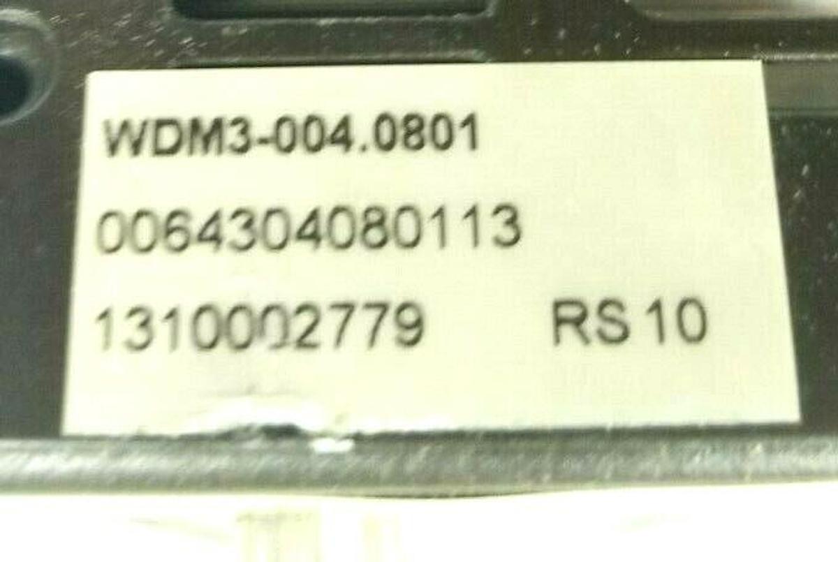 Used SIG POSITEC BERGER LAHR WDM3-004.0801 REV. RS 10 SERVO DRIVE WDM30040801