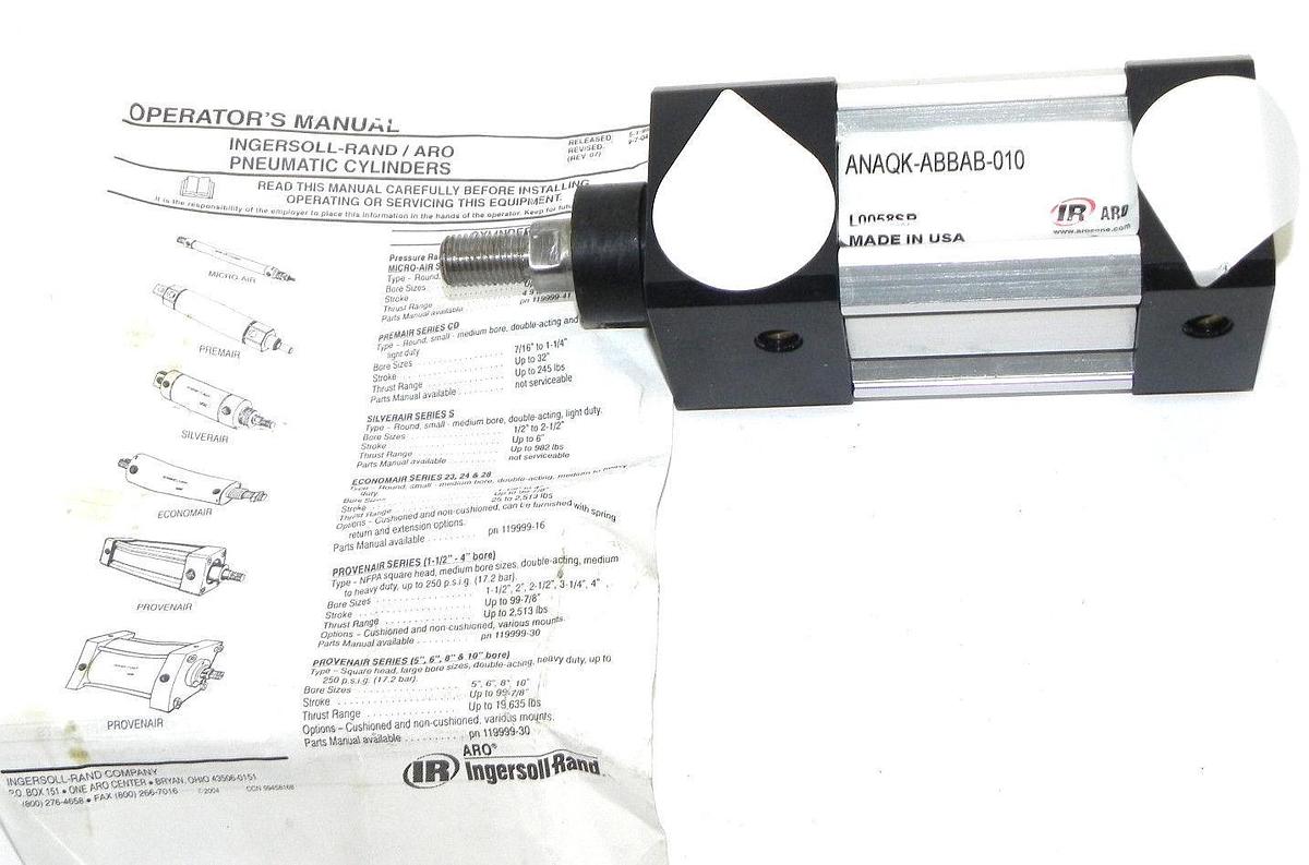 Used NEW INGERSOLL RAND ANAQK-ABBAB-010 PROVENAIR CYLINDER ANAQKABBAB010