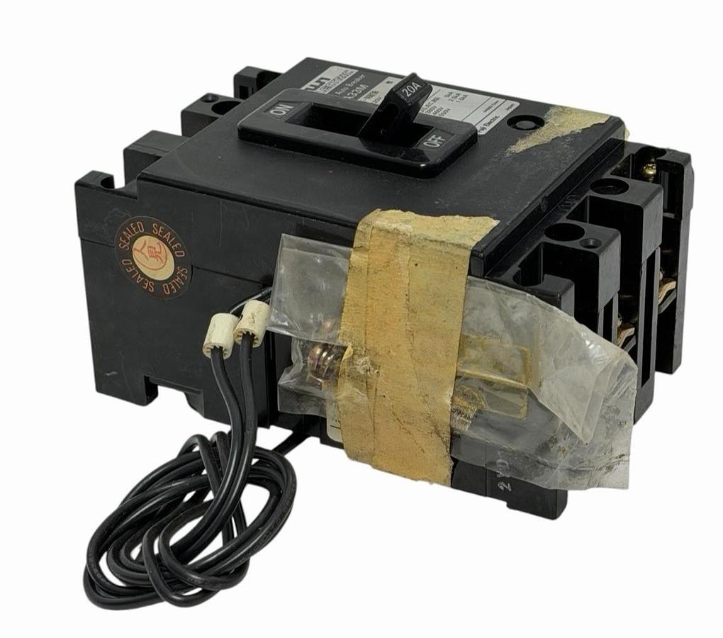 Used NEW FUJI ELECTRIC SA33M FUJI AUTO BREAKER 3-POLE 20A