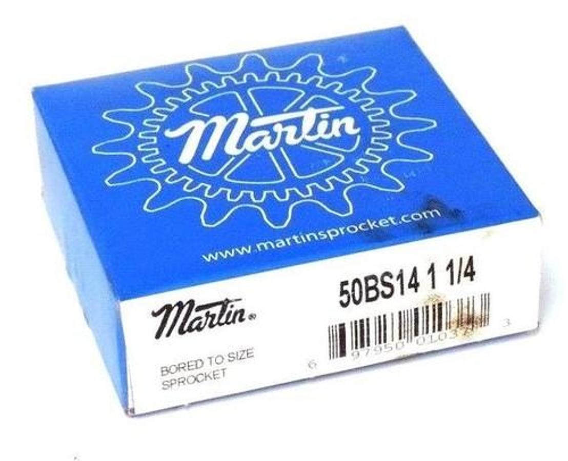NIB MARTIN 50BS14-1-1/4 SPROCKET 1-1/4" BORE 50BS14114