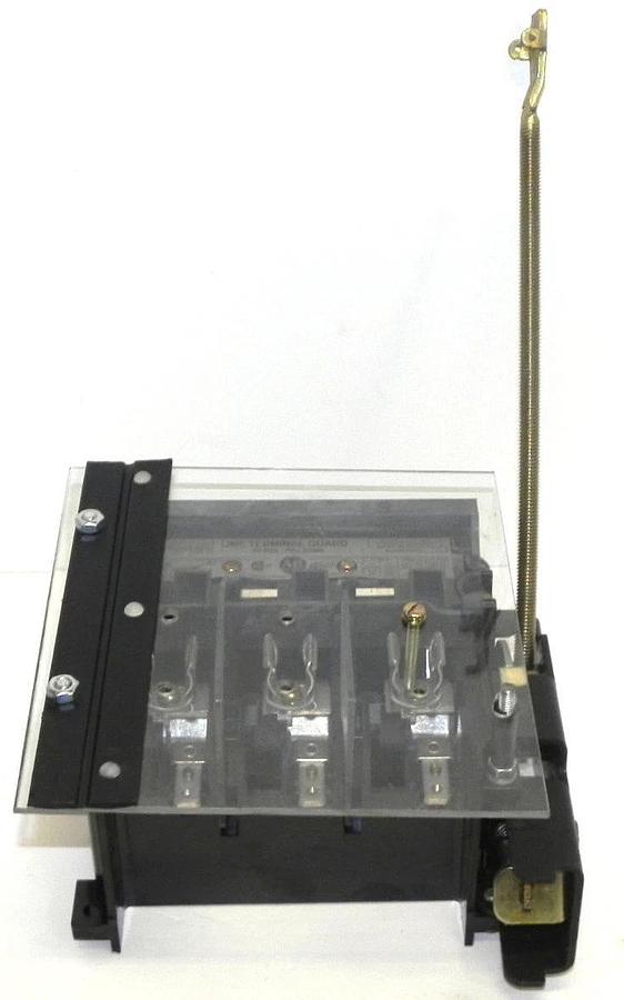 Used ALLEN BRADLEY 1494V-DS30 DISCONNECT SWITCH RIGHT HAND 30AMP 600VAC SER. A
