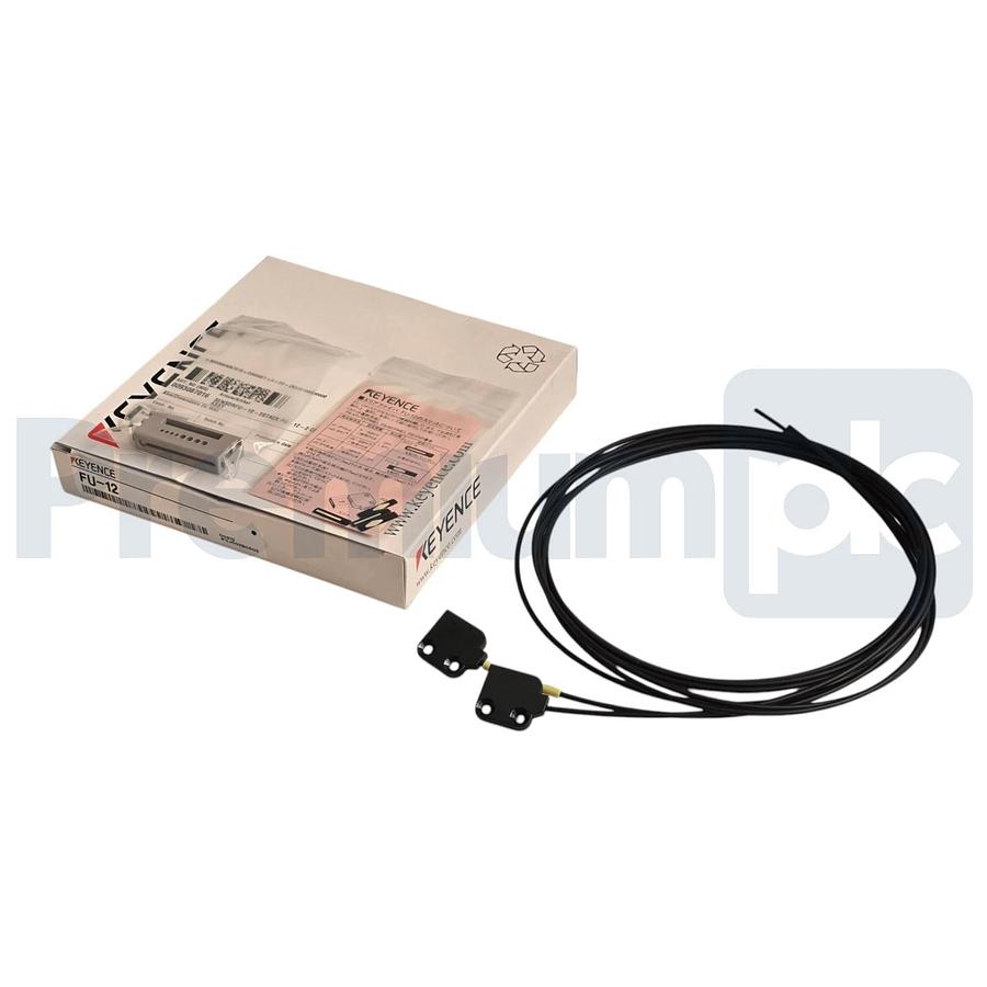 Keyence FU-12 | FU12 Fiber Unit Thrubeam Type Optic Sensor 10x3 mm NSMP