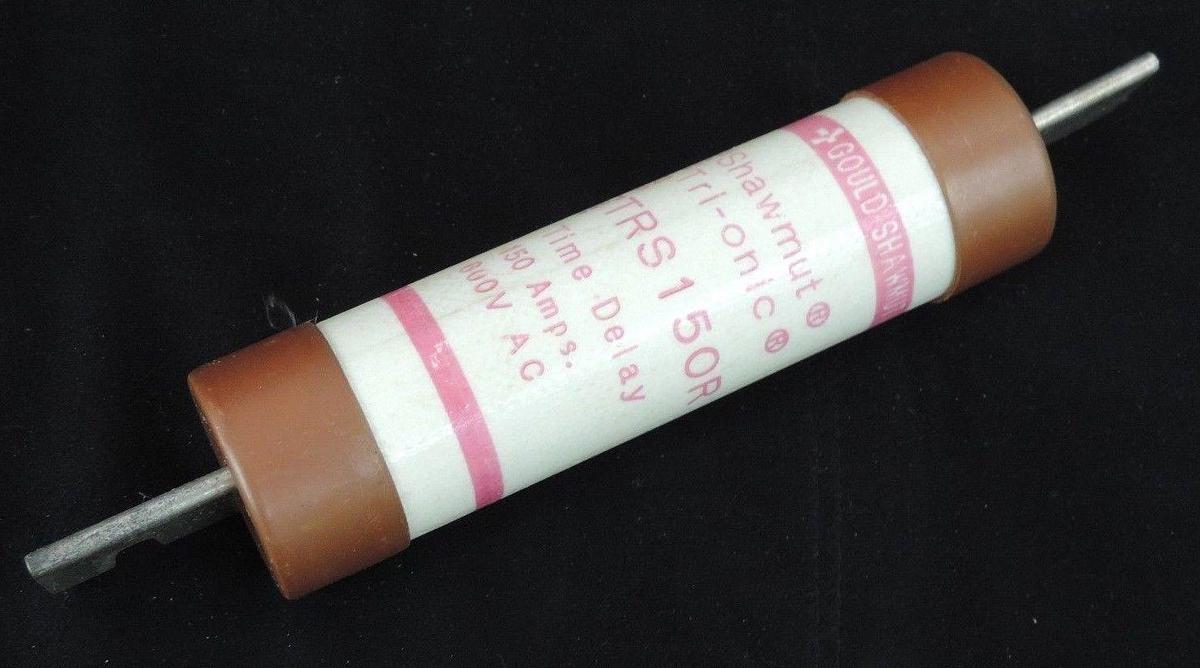 Used FERRAZ SHAWMUT TRS150R TRI-ONIC FUSE 150A 600V