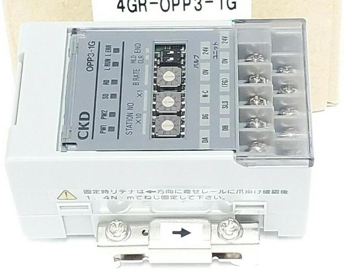 Used NIB CKD 4GR-OPP3-1G CC-LINK VER. 1.10 DC24V, 4GROPP31G