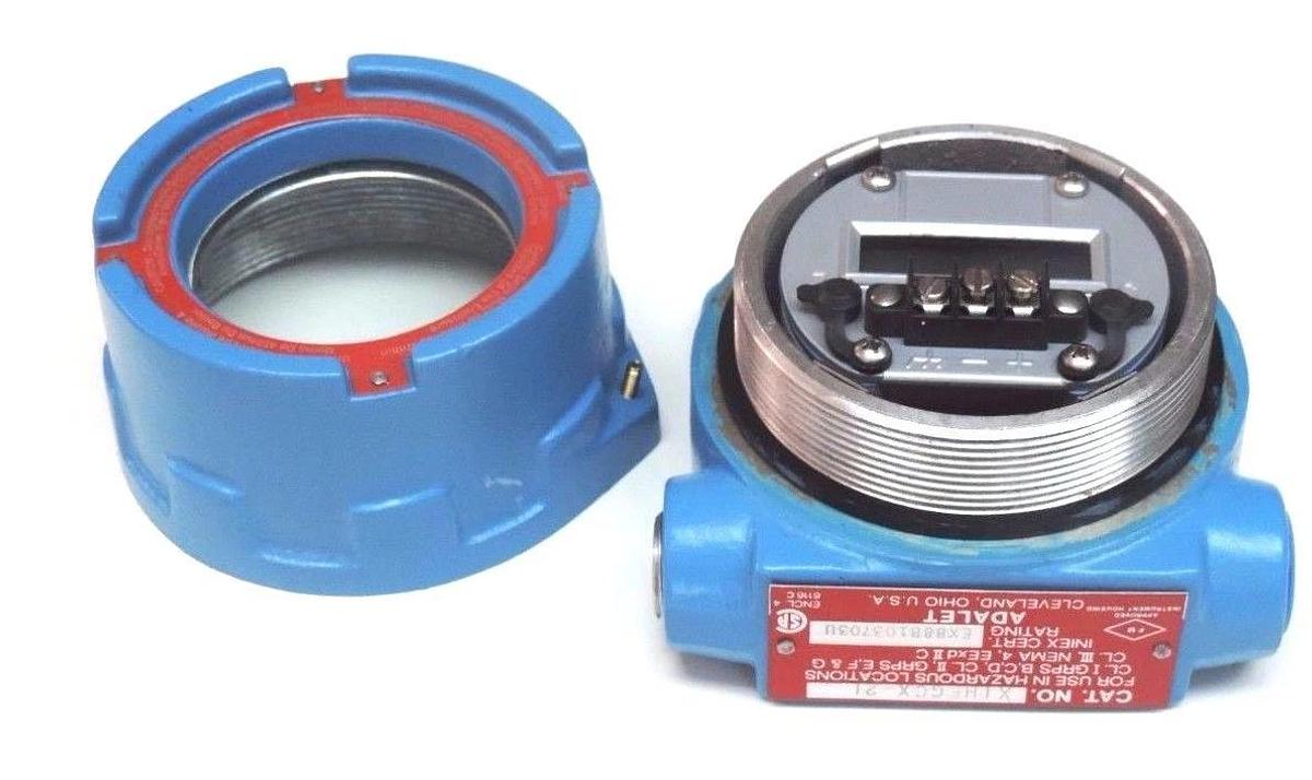 Used ADALET X1HFGCX-2L TRANSMITTER COMBUSTIBLE GAS MODEL X1HFGCX2L