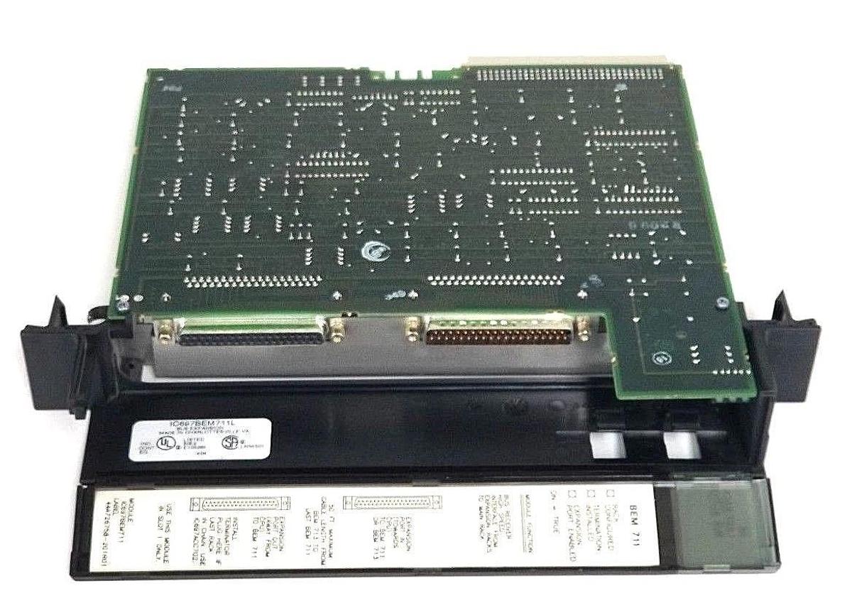 Used GE FANUC IC697BEM711L BUS EXPANSION MODULE IC697BEM711