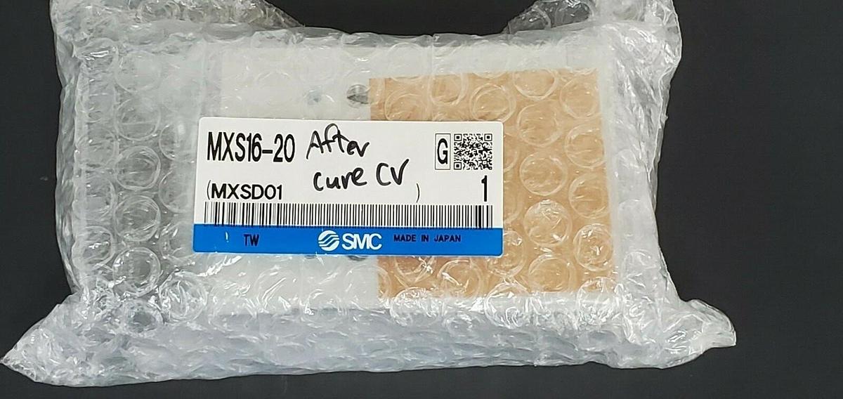 NEW SMC MXS16-20 AIR SLIDE TABLE 16 MM BORE 20 MM STROKE MXS1620