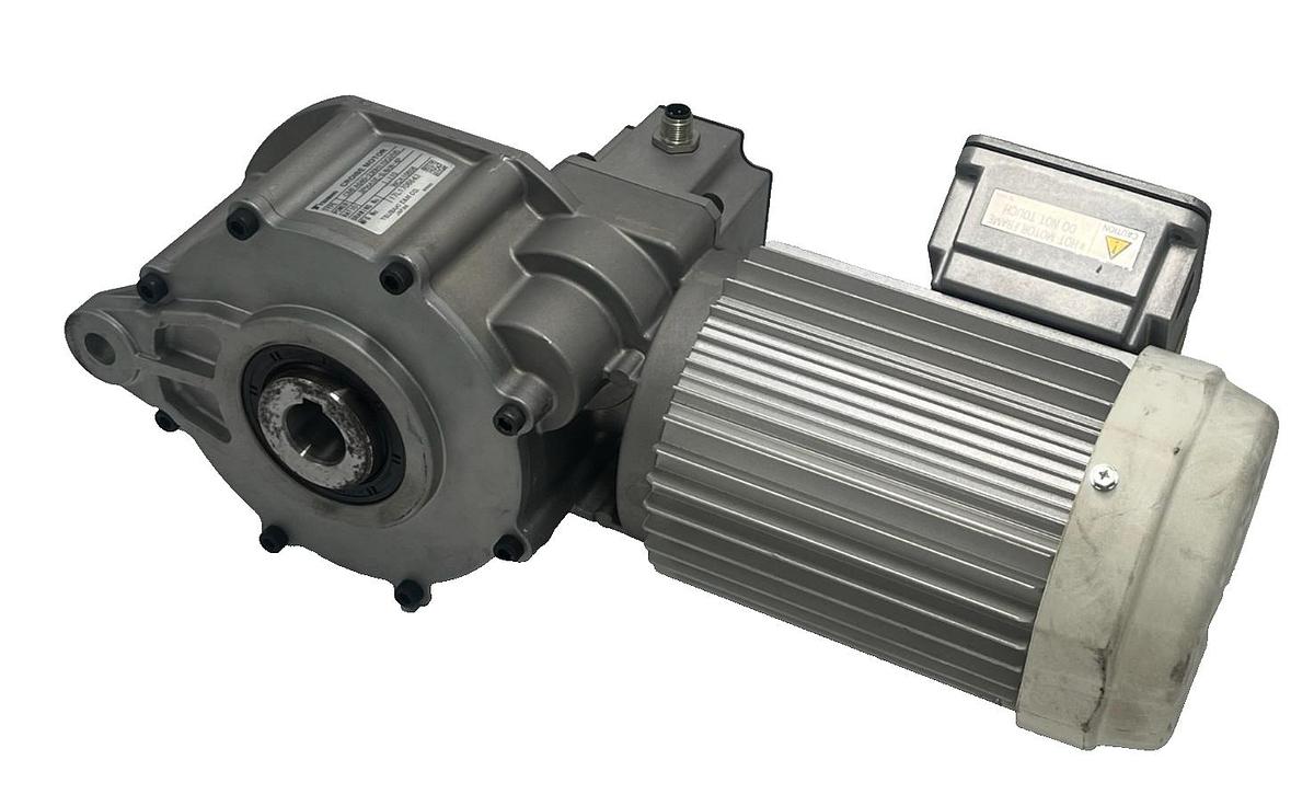 Used Tsubaki CMFA040-230H110GVN5 Croise Gear Motor w/ TA040DV5-F 3-Phase 40W 1/110