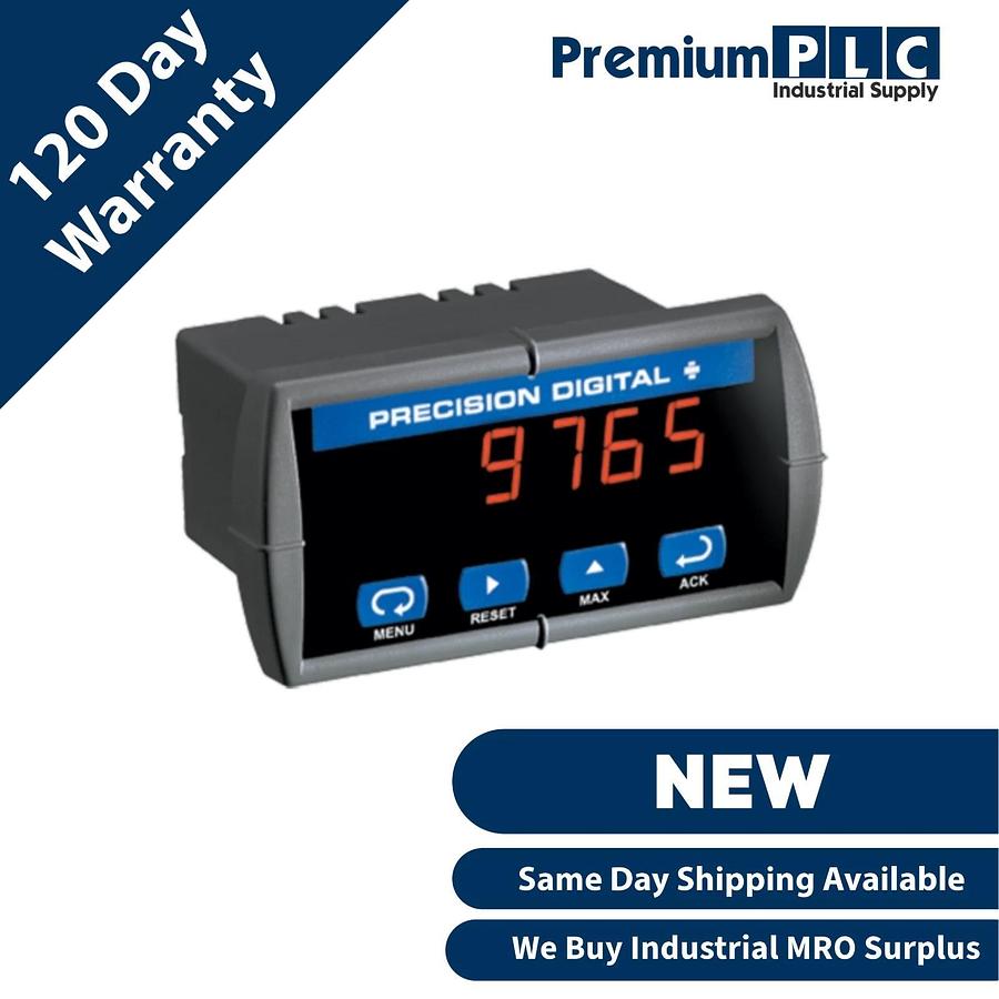 NEW PRECISION DIGITAL PD765-7R2-00 1/8 DIN PROCESS & TEMPERATURE DIGITAL METER