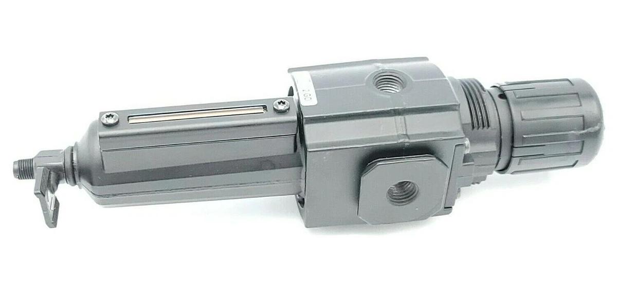 Used NORGREN EXCELON B73G-2AK-QD1-RMN FILTER/REGULATOR 1/4 NPT