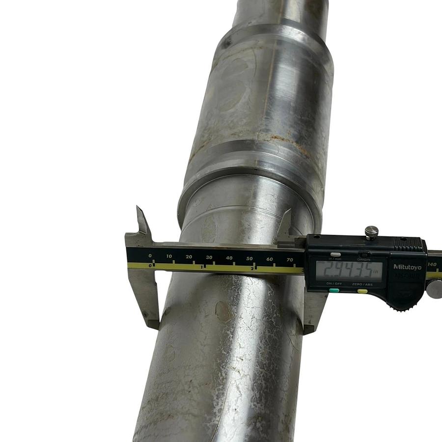 410 SS Industrial Pump Shaft 1056232 Machined Drive Shaft 31.5" Length 3.36" Max