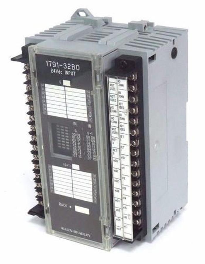 Used ALLEN BRADLEY 1791-32B0 B I/O BLOCK 179132B0 SER. B