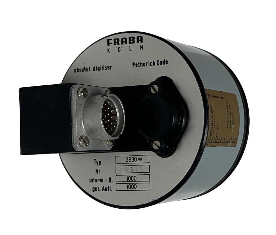 FRABA TYP 2380W / 2380 ABSOLUTE DIGITISER 24V PETHERICK CODE STROBER NSMP