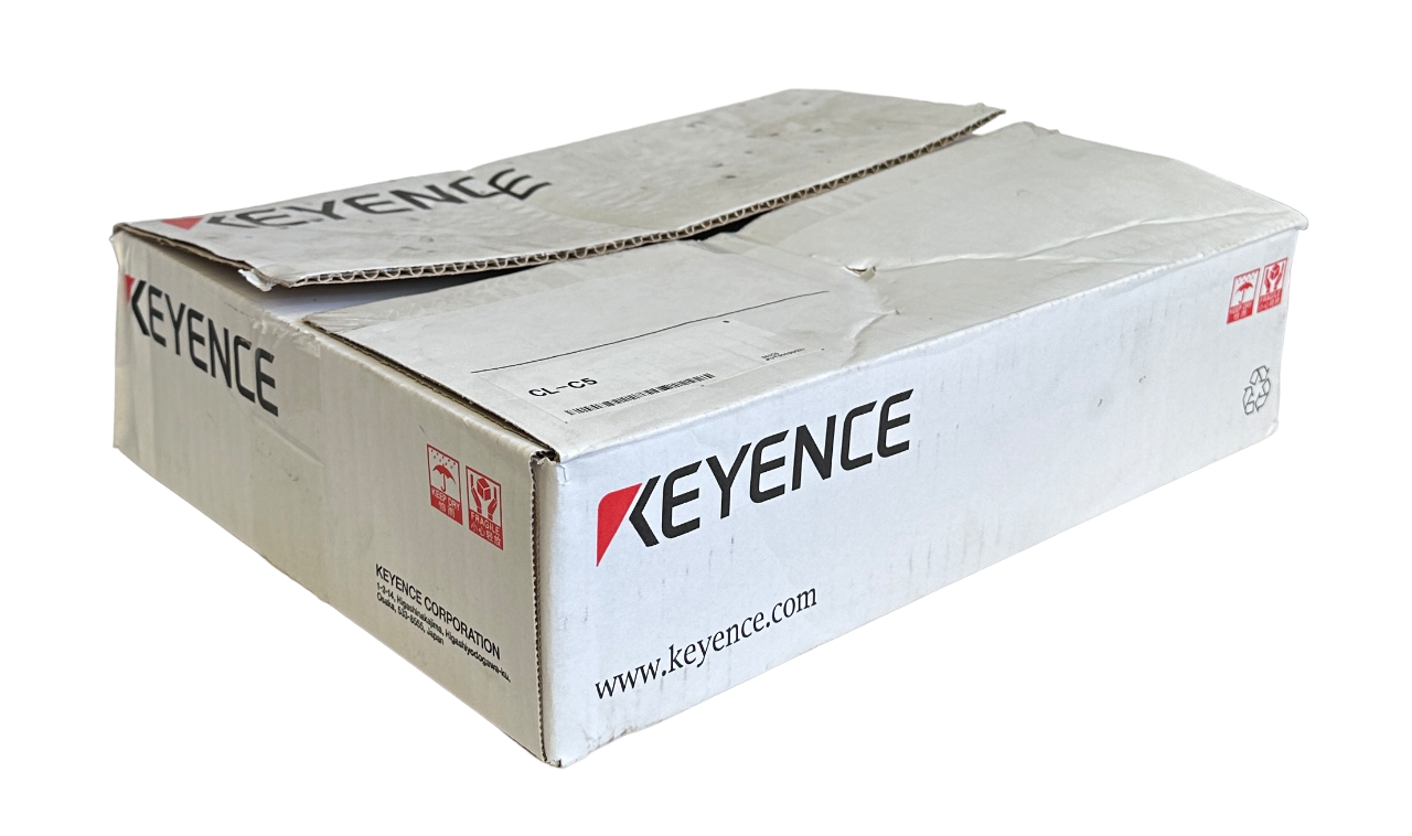 Used NEW KEYENCE CL-C5 / CLC5 SENSOR HEAD EXTENSION CABLE 5M CL-3000 SERIES