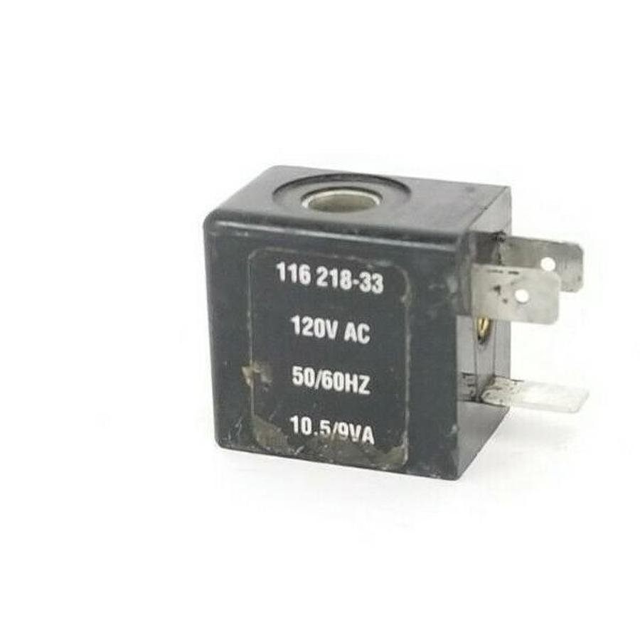 Used ARO INGERSOLL RAND 116218-33 SOLENOID COIL 120VAC, 11621833