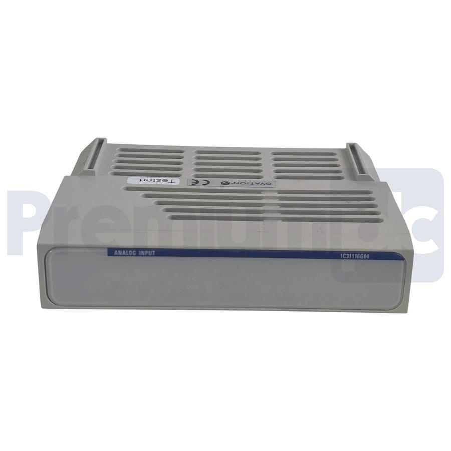 Used Emerson Westinghouse 1C31116G04 Ovation DCS 8-Ch Analog Voltage Input Module NEW