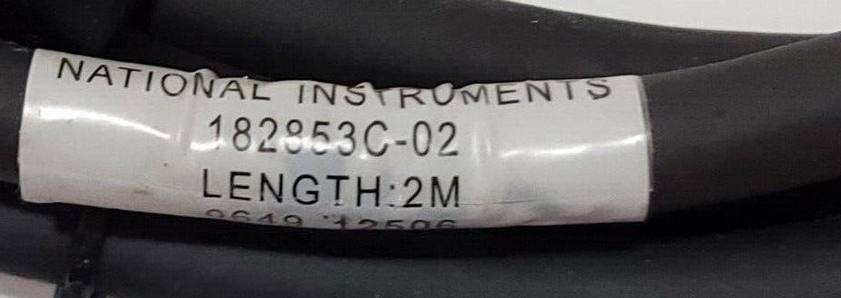 Used NATIONAL INSTRUMENTS 182853C-02 CABLE ASSEMBLY 2 METERS 182853C02