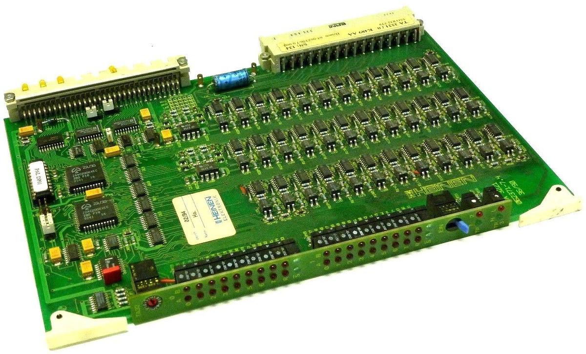 Used HEINEN ELEKTRONIK 07-062370-7.0-000 PC BOARD TA 3221 / 0 K489 AA DIGITAL MODULE