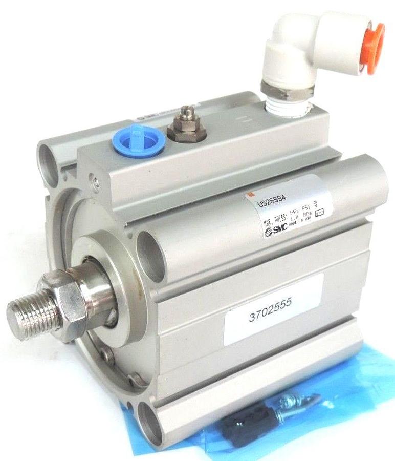 Used NEW SMC US26894 AIR CYLINDER MAX PRESS: 145 PSI