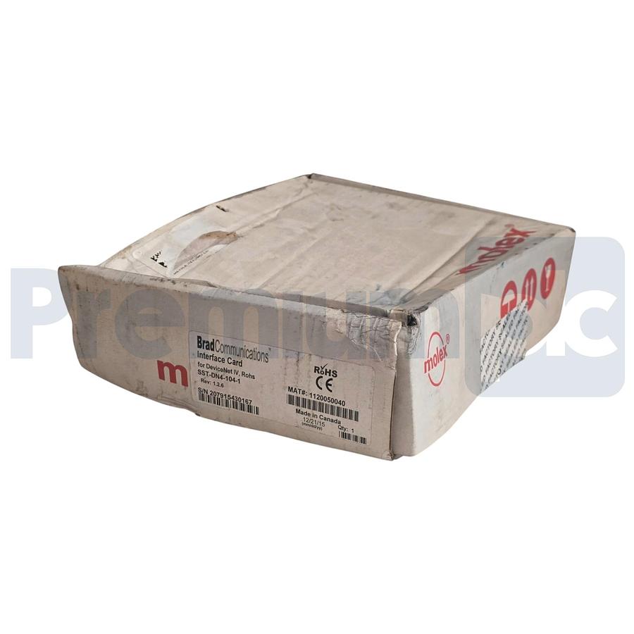 Used NEW MOLEX BradCommunications SST-DN4-104-1 / SSTDN41041 DeviceNet INTERFACE CARD