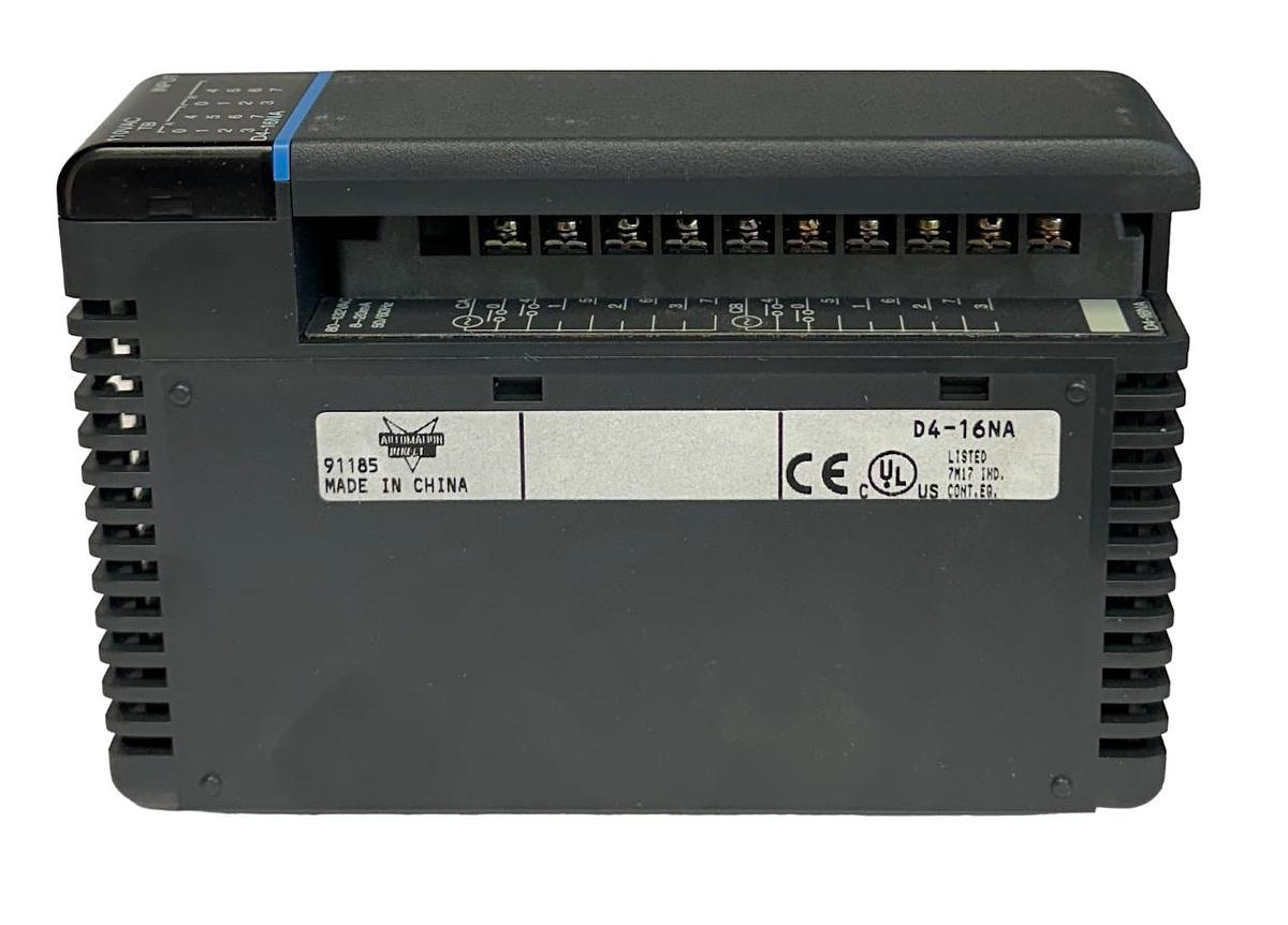 Used AUTOMATION PLC DIRECT  D4-16NA / D416NA DL405 16-PT INPUT MODULE 80-132VAC NSMP