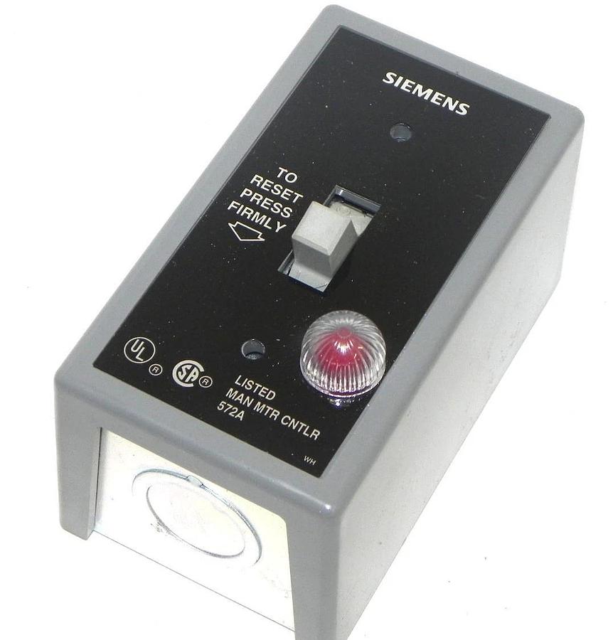 Used NEW IN BOX SIEMENS SMFFG1P MANUAL STARTER TOGGLE SWITCH