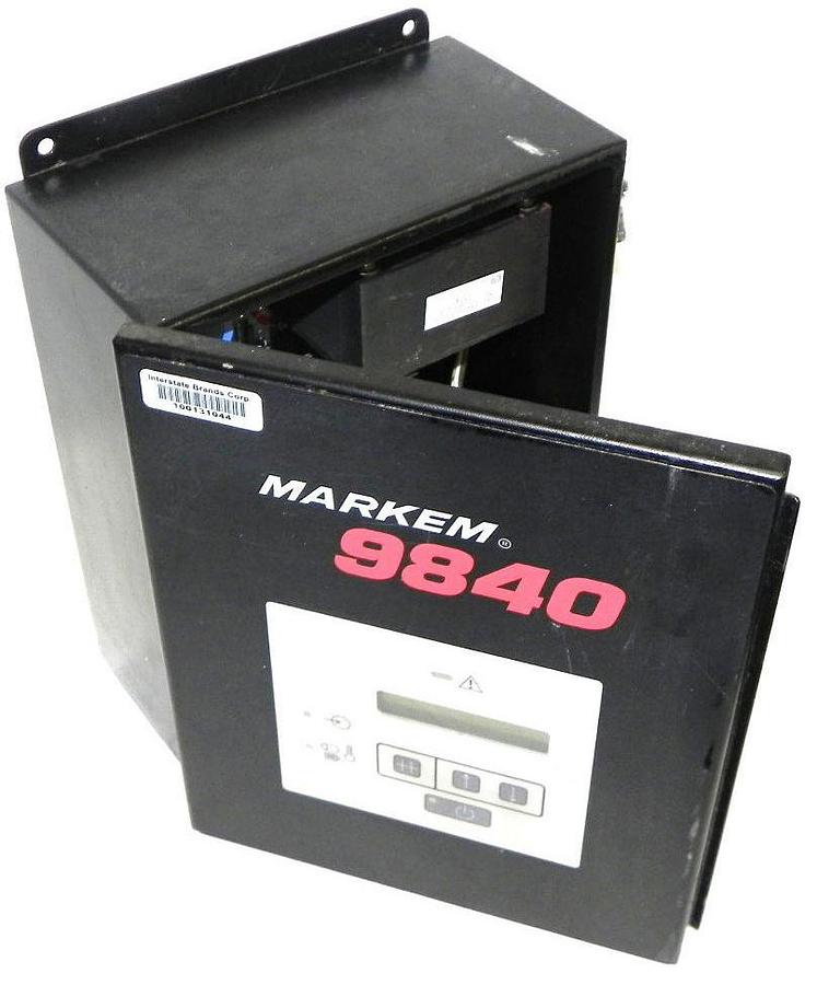 Used MARKEM 9840 BX CODE DATER CONTROLLER *FOR PARTS OR REPAIR*