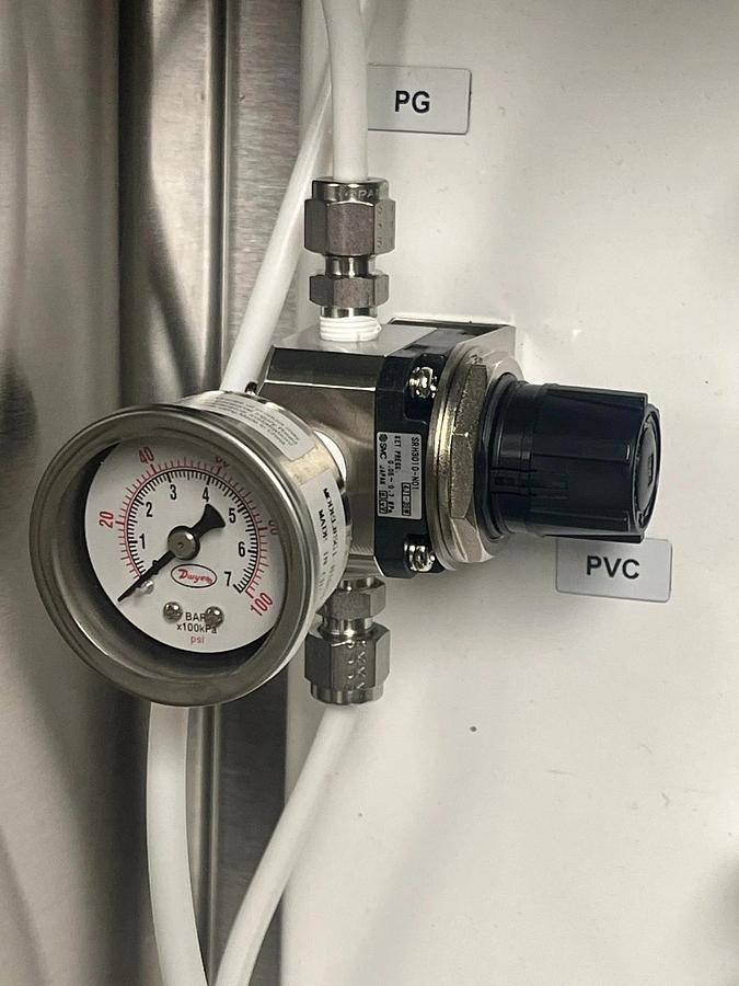 Envea DAAMS 3-Tube Gas Sampling System | SMC Regulator & Dwyer Gauge | NSNP