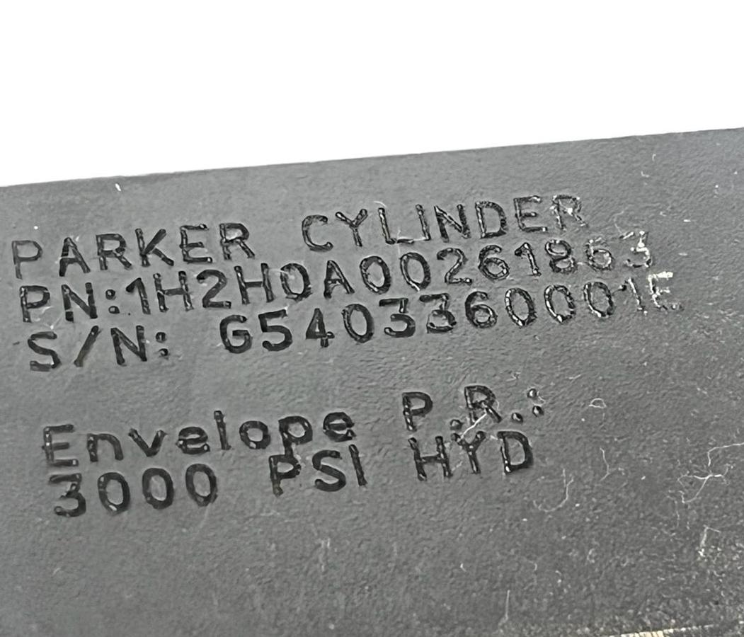Used Parker Series 2H Hydraulic Cylinder 2.5" Bore 1H2H0A00261863 New Surplus