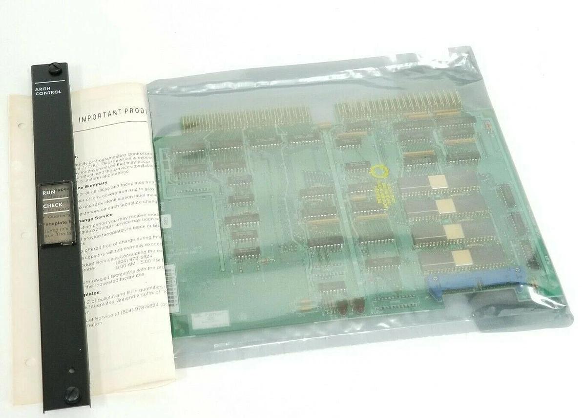 Used NIB GE FANUC IC600CB524K ARITHMETIC CONTROL MODULE ALU3 44A720733-G01 IC600CB524