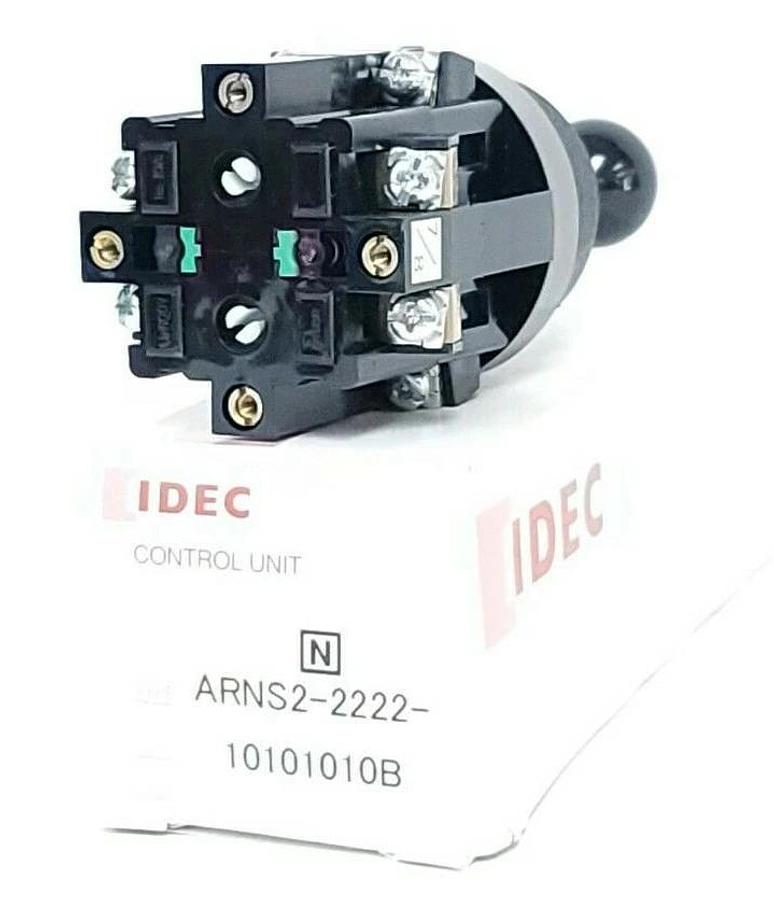Used NIB IDEC ARNS2-2222-10101010B JOYSTICK CONTROL UNIT