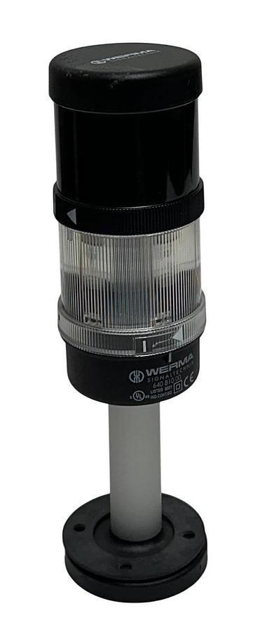 WERMA 640 810 00 / 641 400 00 / 645 820 75 STACK LIGHT / SIREN ASSY CLEAR NSNP
