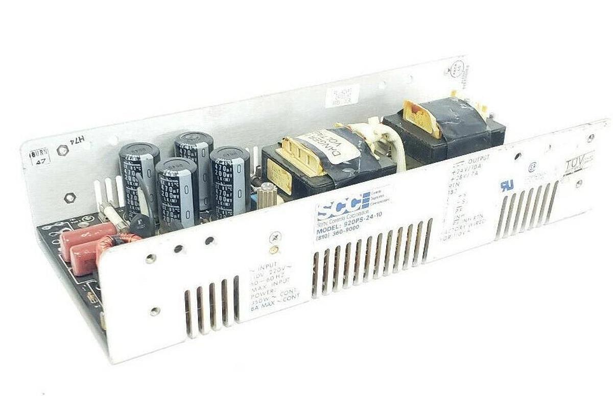 Used SSC 920PS-24-10 POWER SUPPLY 110V/220V 50/60HZ, 920PS2410