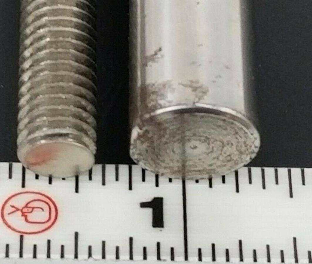 Used LOT OF 2 NEW GENERIC B7202-00 REWIND SHAFT ASSEMBLIES 6-3/4'' IN. OAL B720200