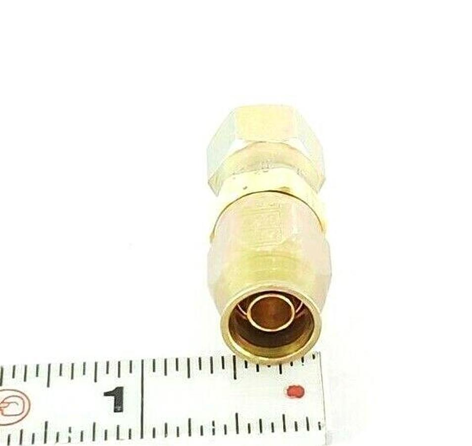 Used LOT OF 6 NEW SSP U-BUILD HOSE FITTINGS / COUPLINGS (5/8" X 1/2" X 7/16")