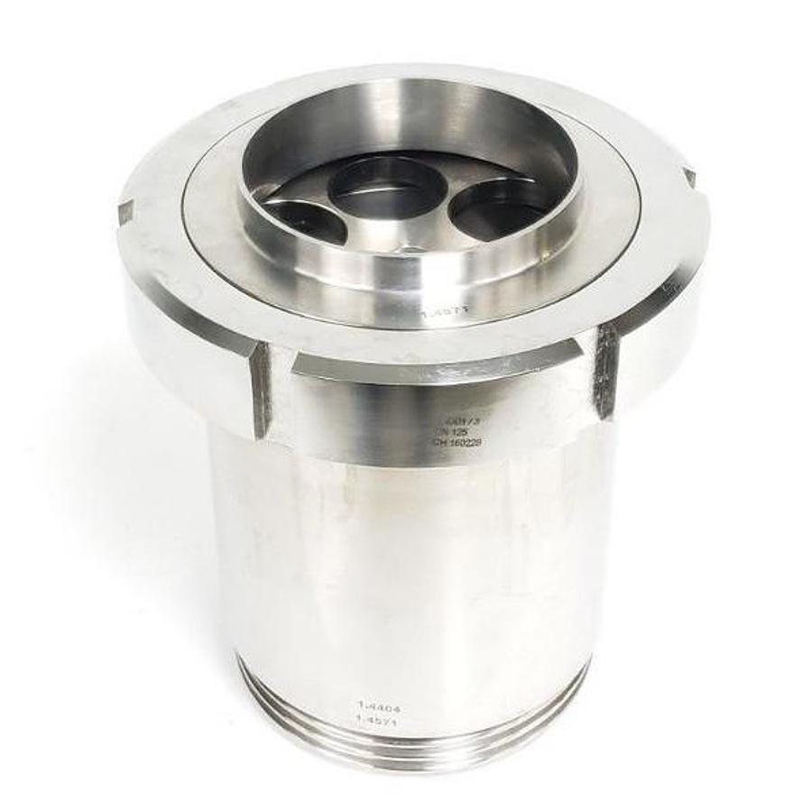Used KRONES 1.4301/3 DN 125 CH 160228 VALVE 1.4571 1.4404 1.4571