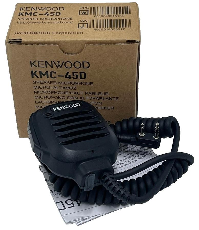 Kenwood KMC-45D Heavy Duty Speaker Microphone - 2-Pin - IP54/55 MIL-SPEC