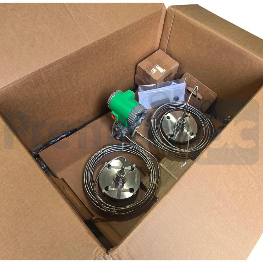 Used Schneider Foxboro IDP10S-TS1B01FM-M2L1B1T Pressure Transmitter Dual WIKA Seals