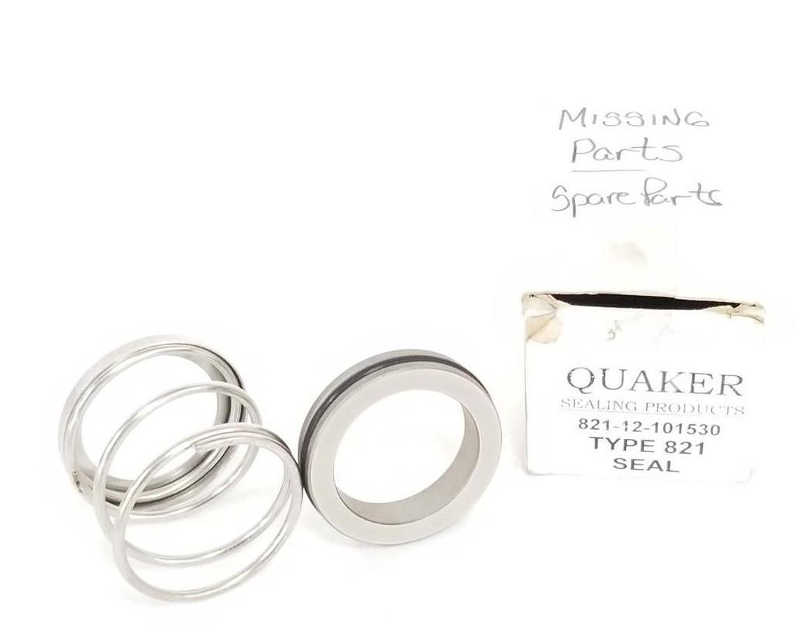 Used NEW QUAKER 821-12-101530 SEAL KIT TYPE 821, 82112101530 *INCOMPLETE*