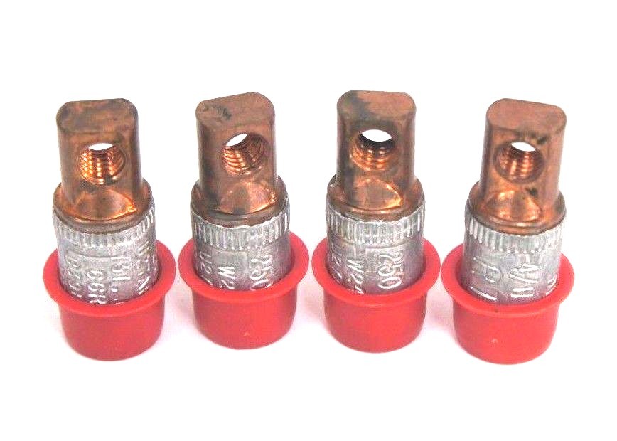 Used LOT OF 4 NEW RTE 4/0 STR LUGS W247-U27ART 737, 747 66R-B59EA DIE